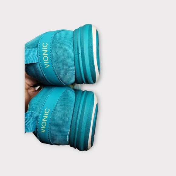 Vionic Adley Green Mesh Lace Up Orthotic Comfort Sneakers Women's Size 11 - Picture 7 of 7